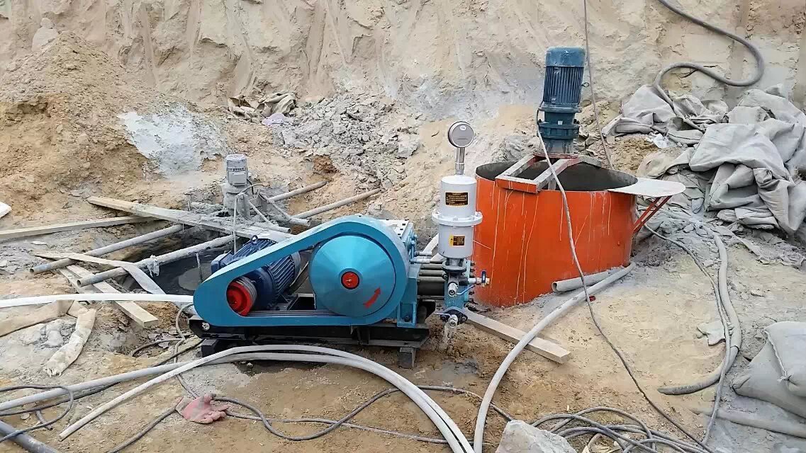 九真镇顶管注浆