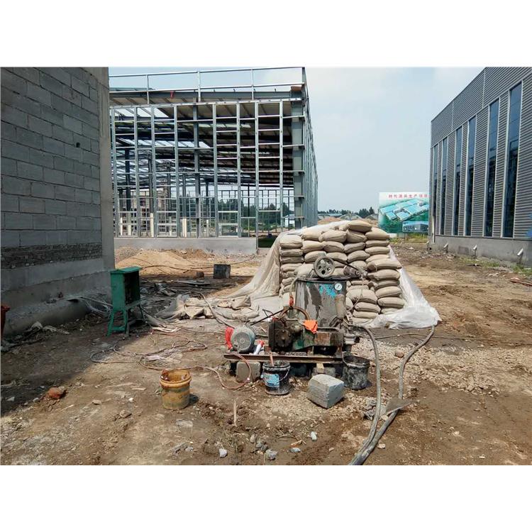 九真镇地基下沉注浆加固施工